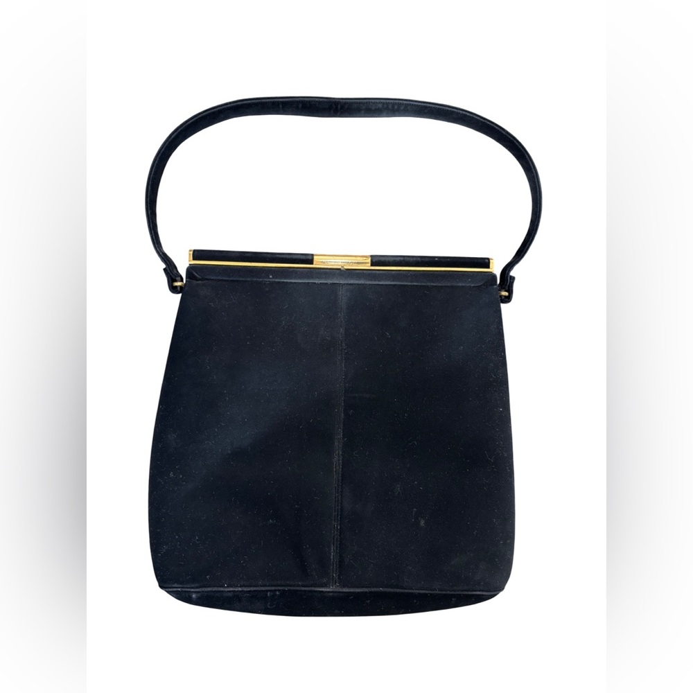 Coblentz Black Suede Evening Handbag